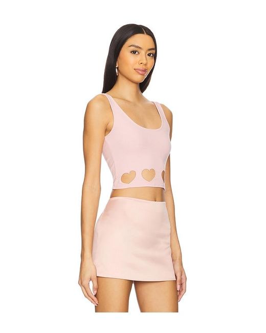 Lovers + Friends Pink Dylan Top