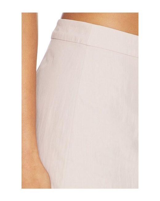 Still Here White Kelly Skirt