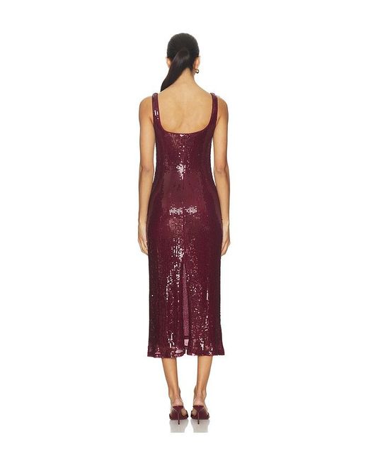 Elodie the Label Red Sandra Sequin Dress