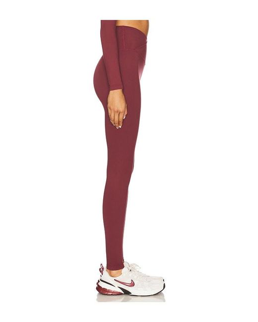 WellBeing + BeingWell Red Flowwell Callista Crossover Legging