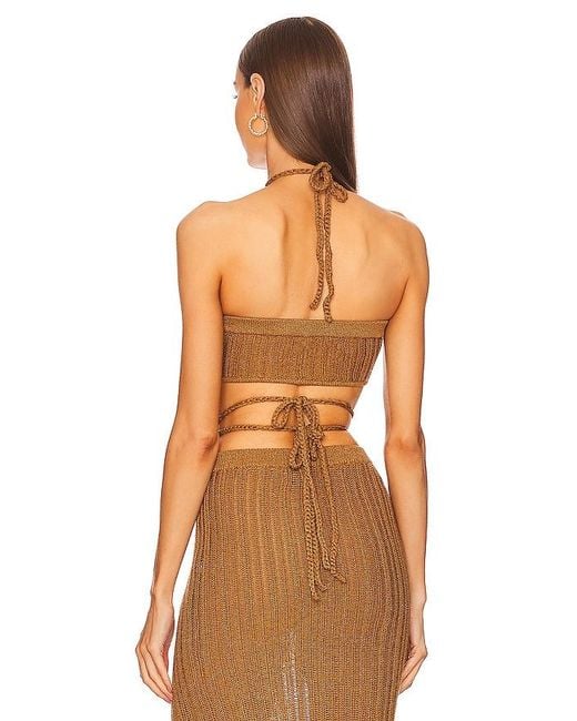 Michael Costello Orange X Revolve Sylvan Knit Top