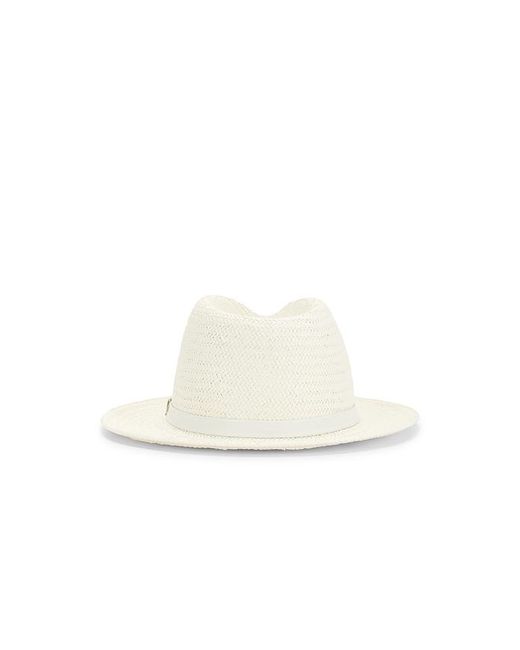 Rag & Bone Natural Hut Packable Fedora Straw