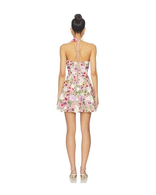 Elliatt Multicolor Neve A Line Mini Dress