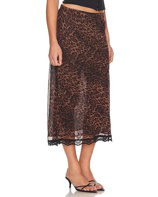 Bella Venice Brown The Roxy Skirt