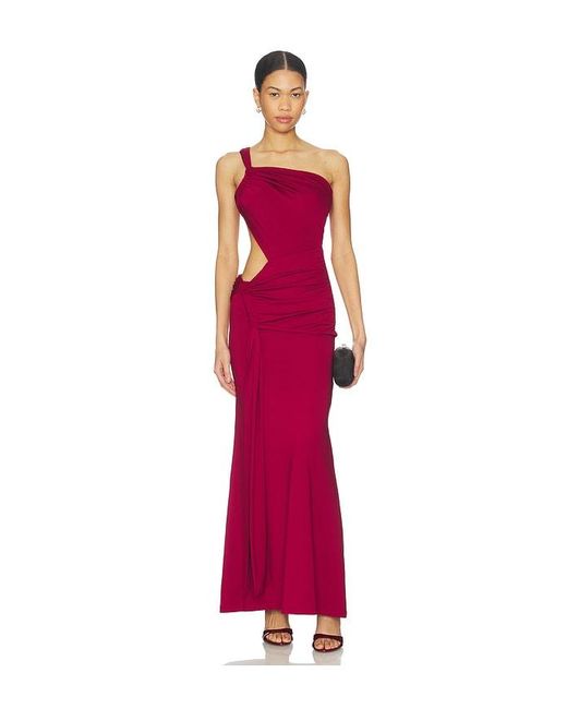 superdown Red Alita Maxi Dress