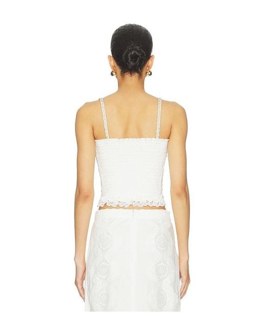 Waimari White Amatista Top