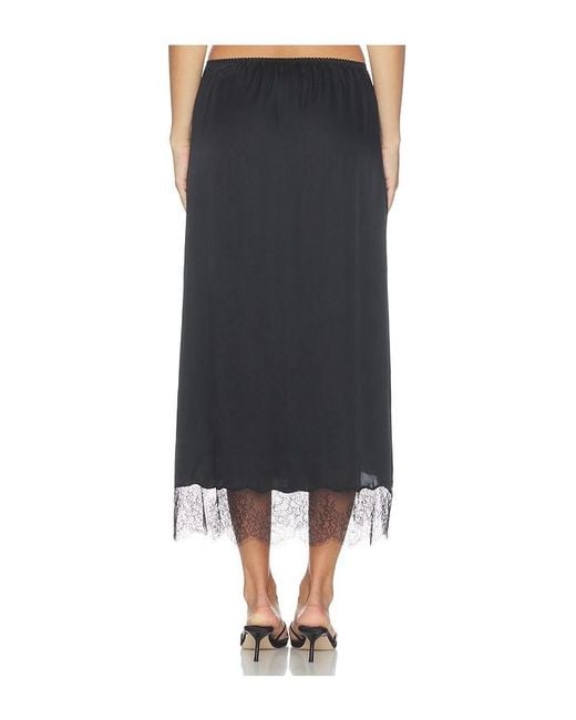 Anine Bing Black Shelby Skirt
