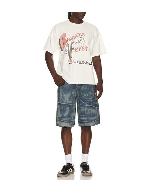 Barriers Worldwide Gray Fever Tee for men