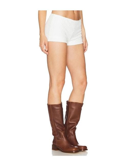 GUIZIO White Maelle Short