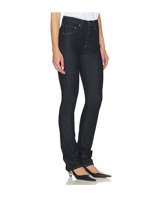 Agolde Blue Jetta Stacked Skinny Jeans