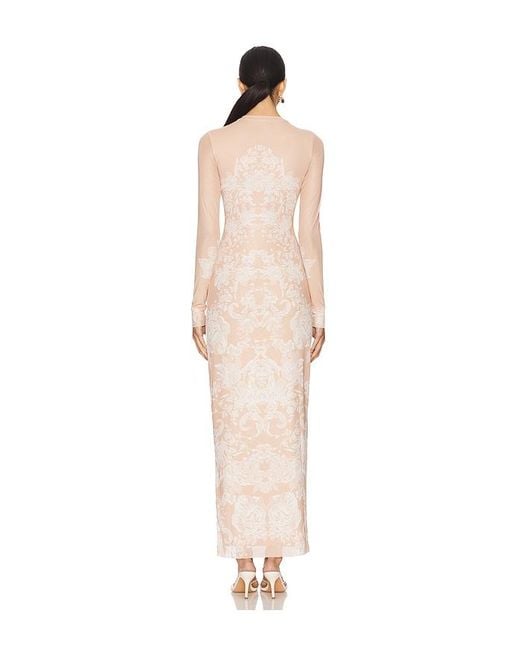 ROBE MAXI DIDI en Beige AFRM en coloris White