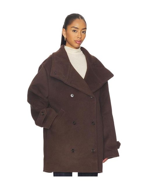 Lovers + Friends Brown Rae Coat
