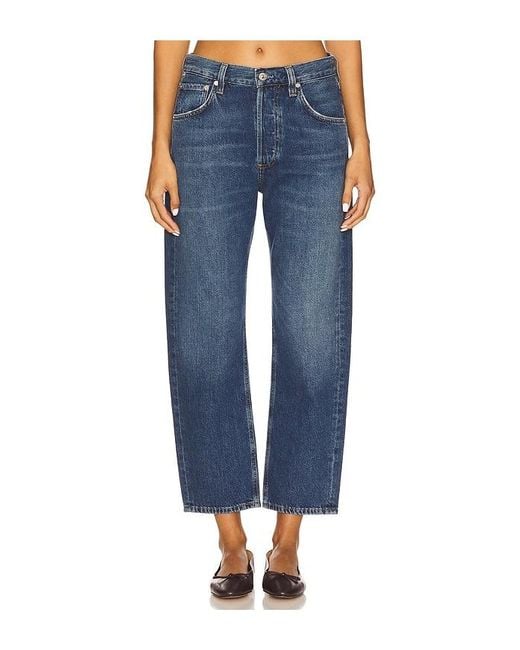 Citizens of Humanity Blue Winslow Low Rise Boyfriend Jeans