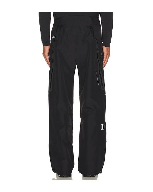 White/space Black Performance 3L Pants for men