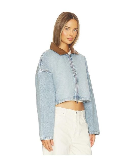 SER.O.YA Blue Coop Jacket