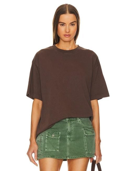 WAO Brown The Relaxed Tee