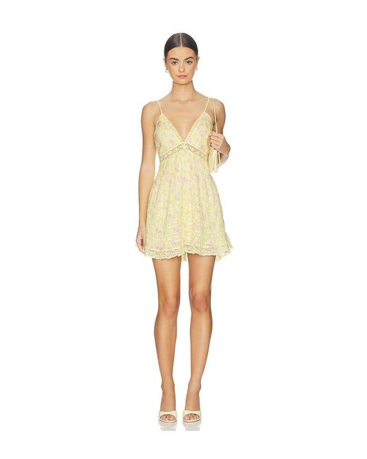 LoveShackFancy Natural Alonna Dress