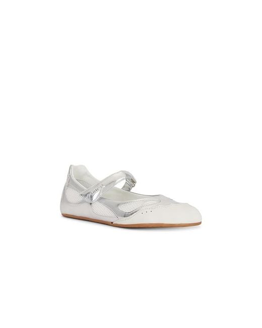 DUHA White Koko Mary Jane Sneaker