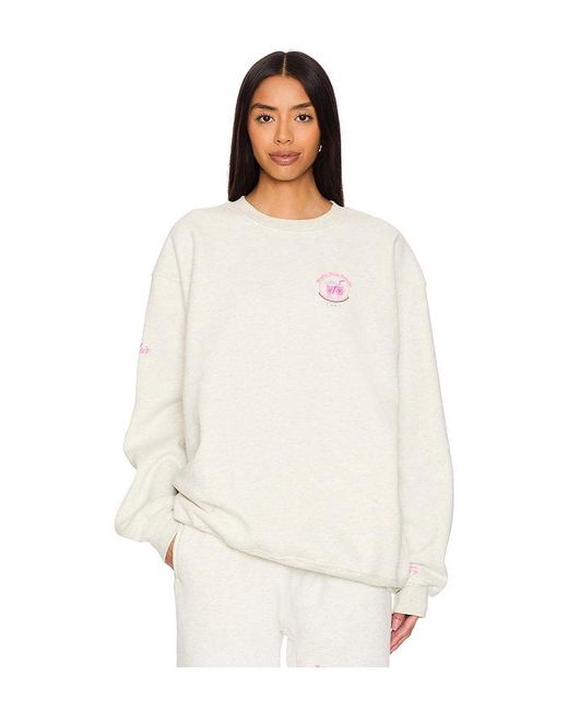 The Mayfair Group Pink Made You Smile Crewneck