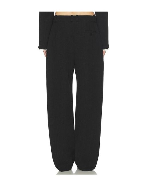 Helsa Black Straight Trouser