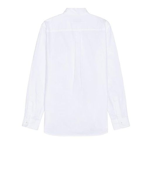 Fiorucci White Angel Embroidered Shirt for men
