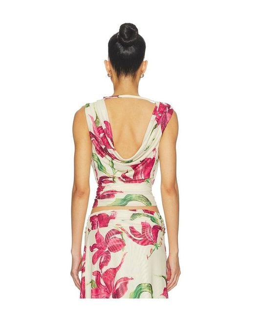 SOVERE Red Azalea Top