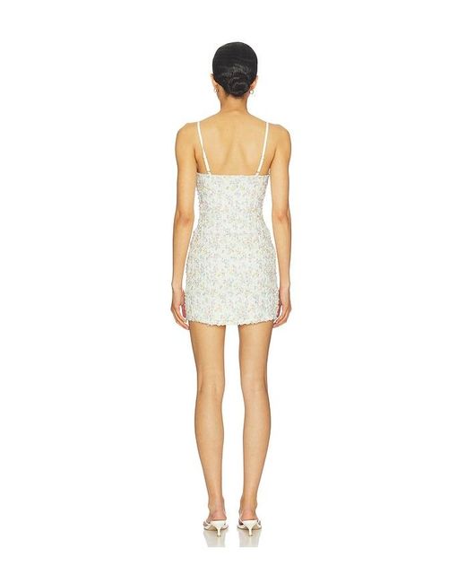 MAJORELLE White Lilia Mini Dress