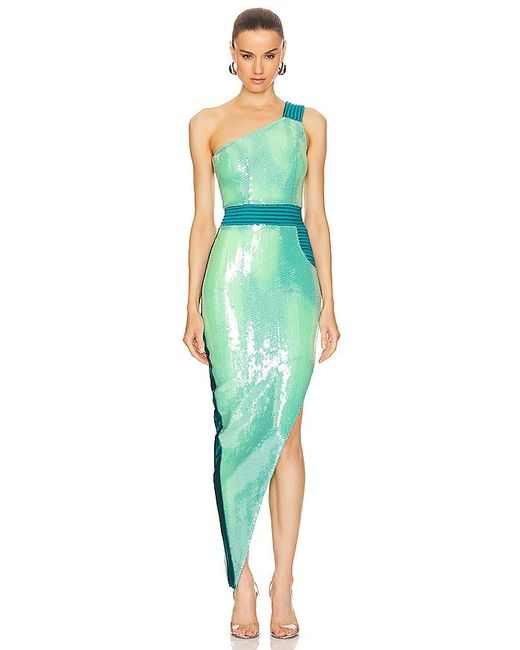 Zhivago Green Heated Activated Video Wars Gown