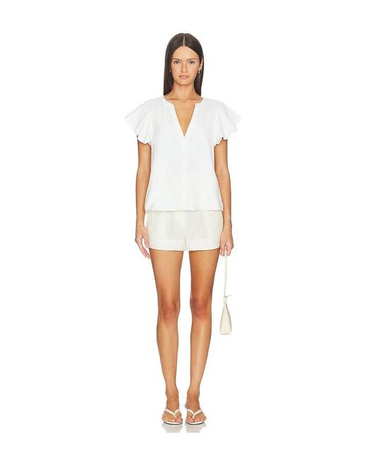 Brochu Walker White Darya Top