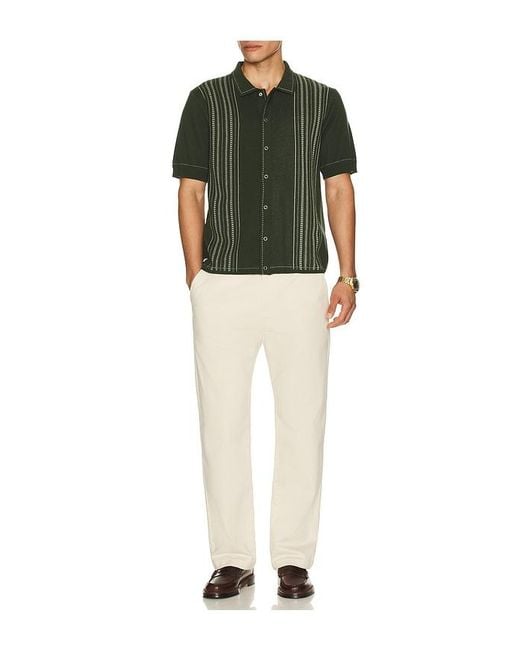 Percival Green Accolades Knitted Shirt for men