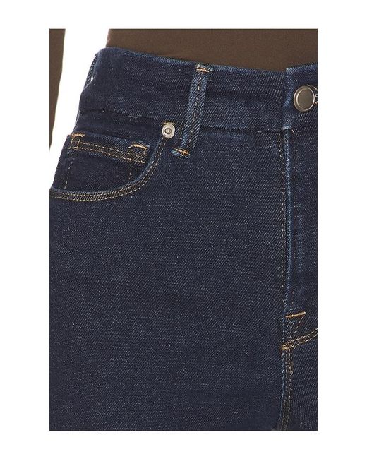 GOOD AMERICAN Blue Good Legs Straight Jeans