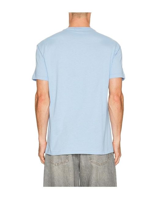 Polo Ralph Lauren Blue Short Sleeve Jersey Knit Novelty Summer Bear Tee for men