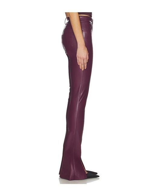 Norma Kamali Red Spat Jeans