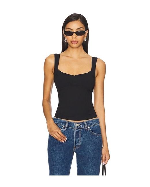 Free People Blue Somewhere Sometime Cami