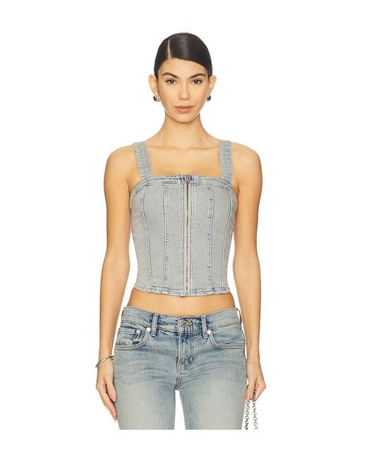 Levi's White Sculpted Bustier