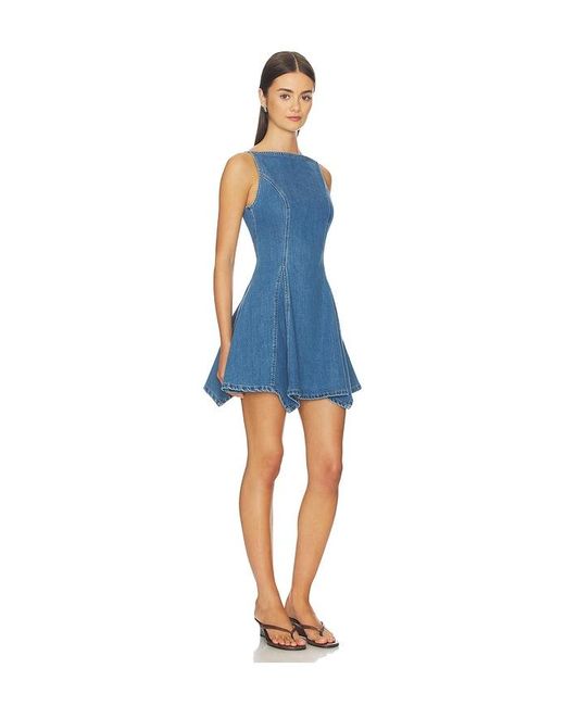 SOVERE Blue Elodie Mini Dress