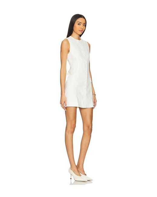 Faithfull The Brand Jane ミニドレス White