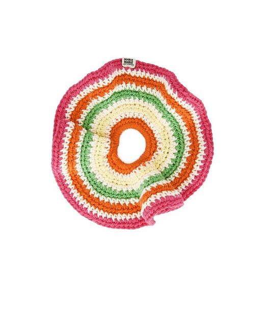 Marie Marie Amsterdam Pink Scrunchie
