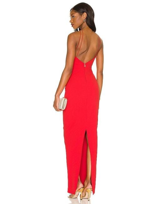 Nookie Red Trinity Gown