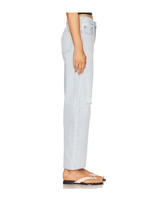 Citizens of Humanity White Miro Relaxed Jeans