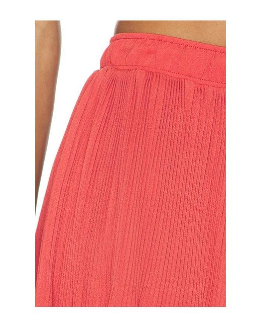 Varley Red Davina High Rise Skort
