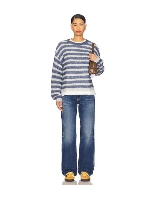 ICON DENIM Blue Iris Wide Leg Jeans