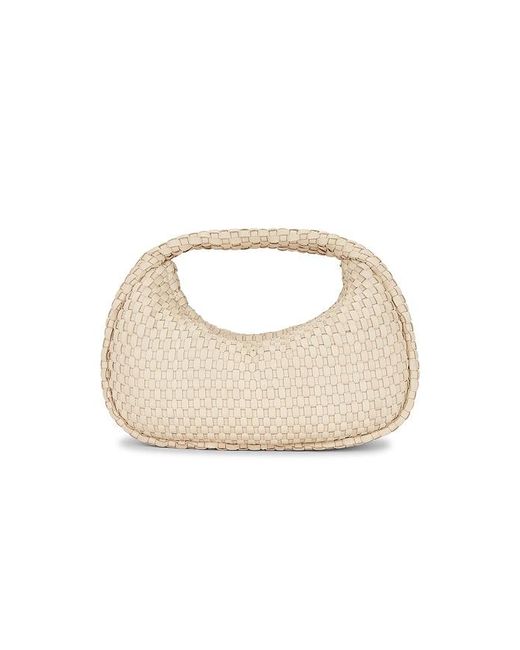 St. Agni Natural Lattice Weave Mini Bon Bon Bag