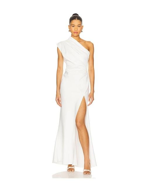 Elliatt White Abendkleid Kallista