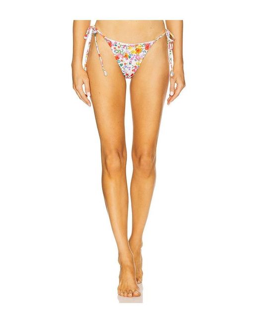 La Porte White Aurora Bikini Bottom