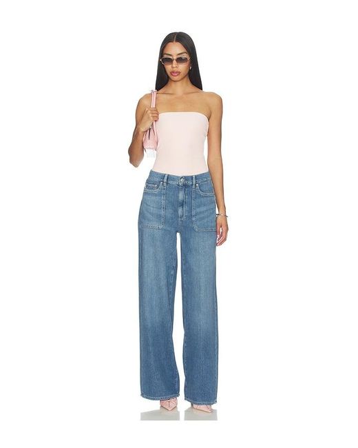 DL1961 Blue Dl Tube Top Instasculpt Rib