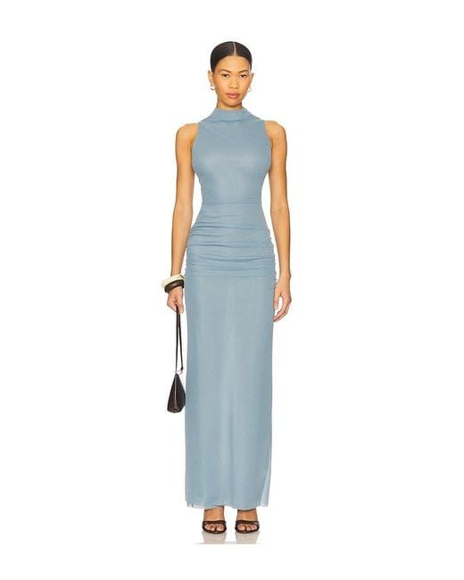 Sir Blue Ruby Open Back Gown
