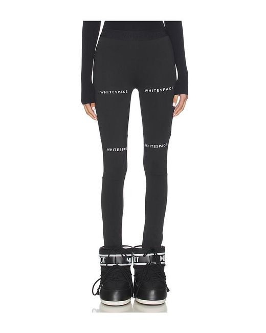 White/space Black Graphene Base Pant