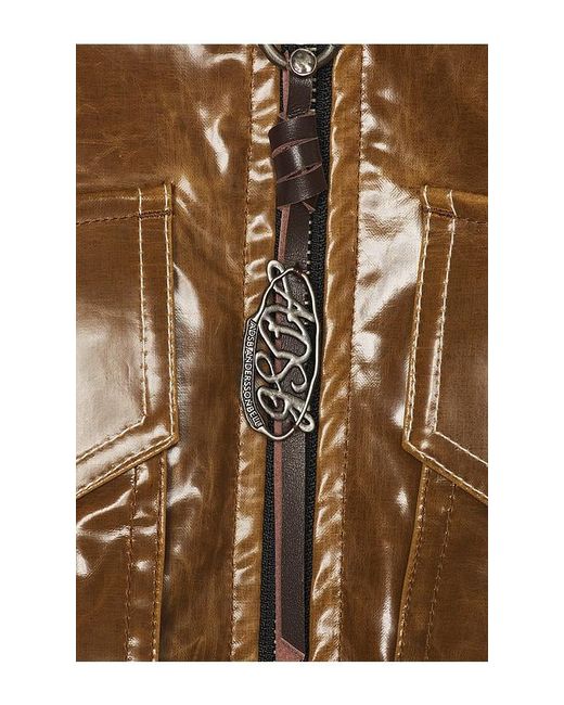 ANDERSSON BELL Brown Mikoos 26 Bomber Jacket for men