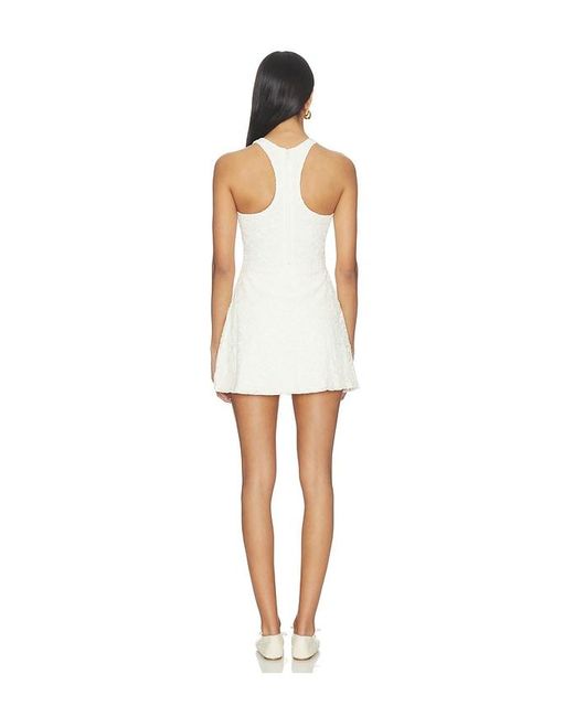 The Upside White Lyon Pia Racerback Dress